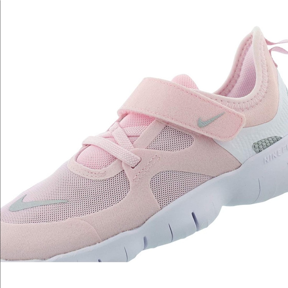 NEW Nike Free Rn 5.0 (Ps) Pink Foam kids shoes - Picture 10 of 13